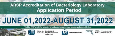 hms ritm.gov.ph/hms/register|ARSP is now accepting applicants for ARSP Accreditation 2022 .